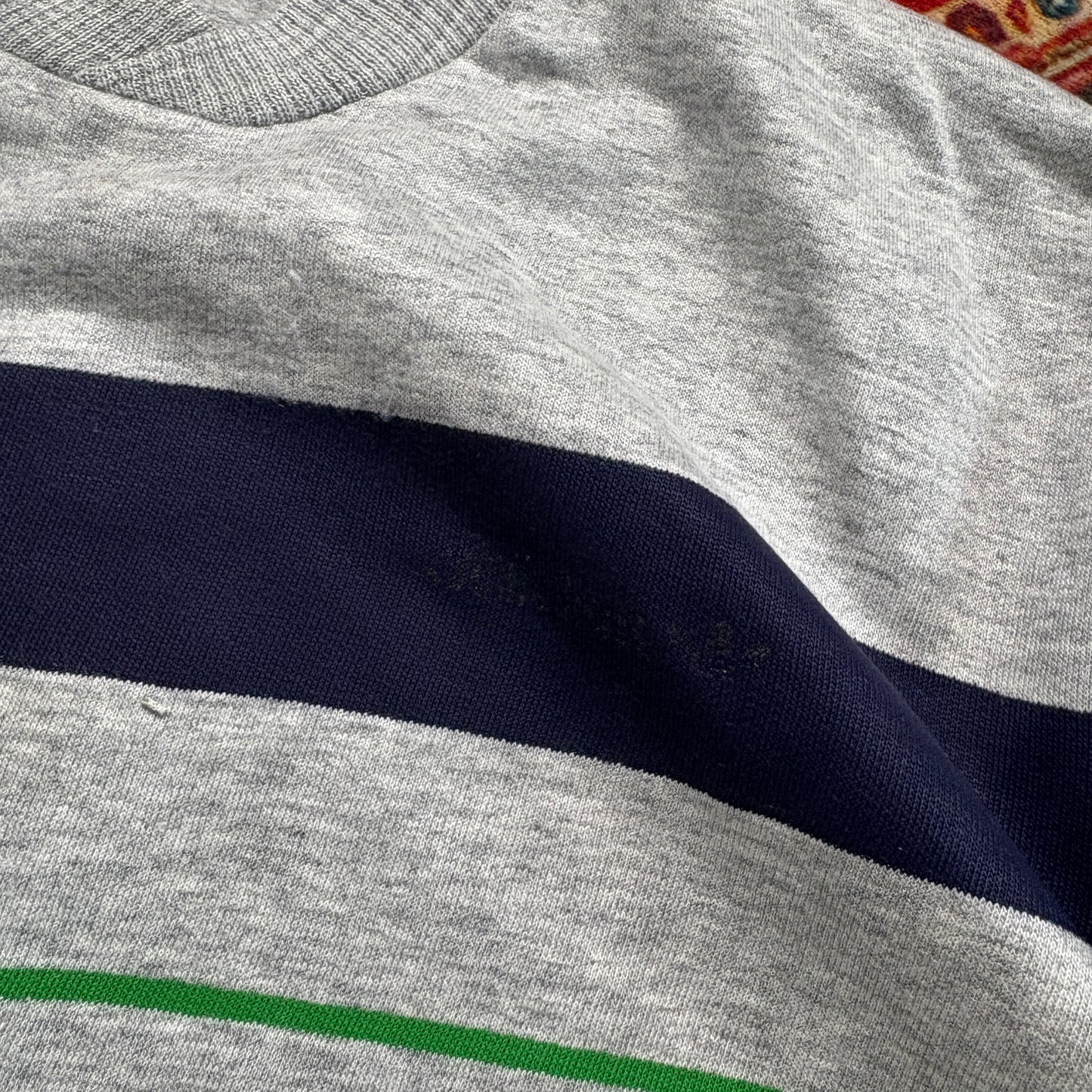Vintage 80s Adidas Grey Sweatshirt - XL