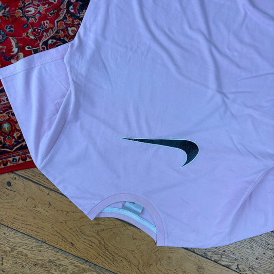Vintage Pink Y2K Nike Graphic T-Shirt - L