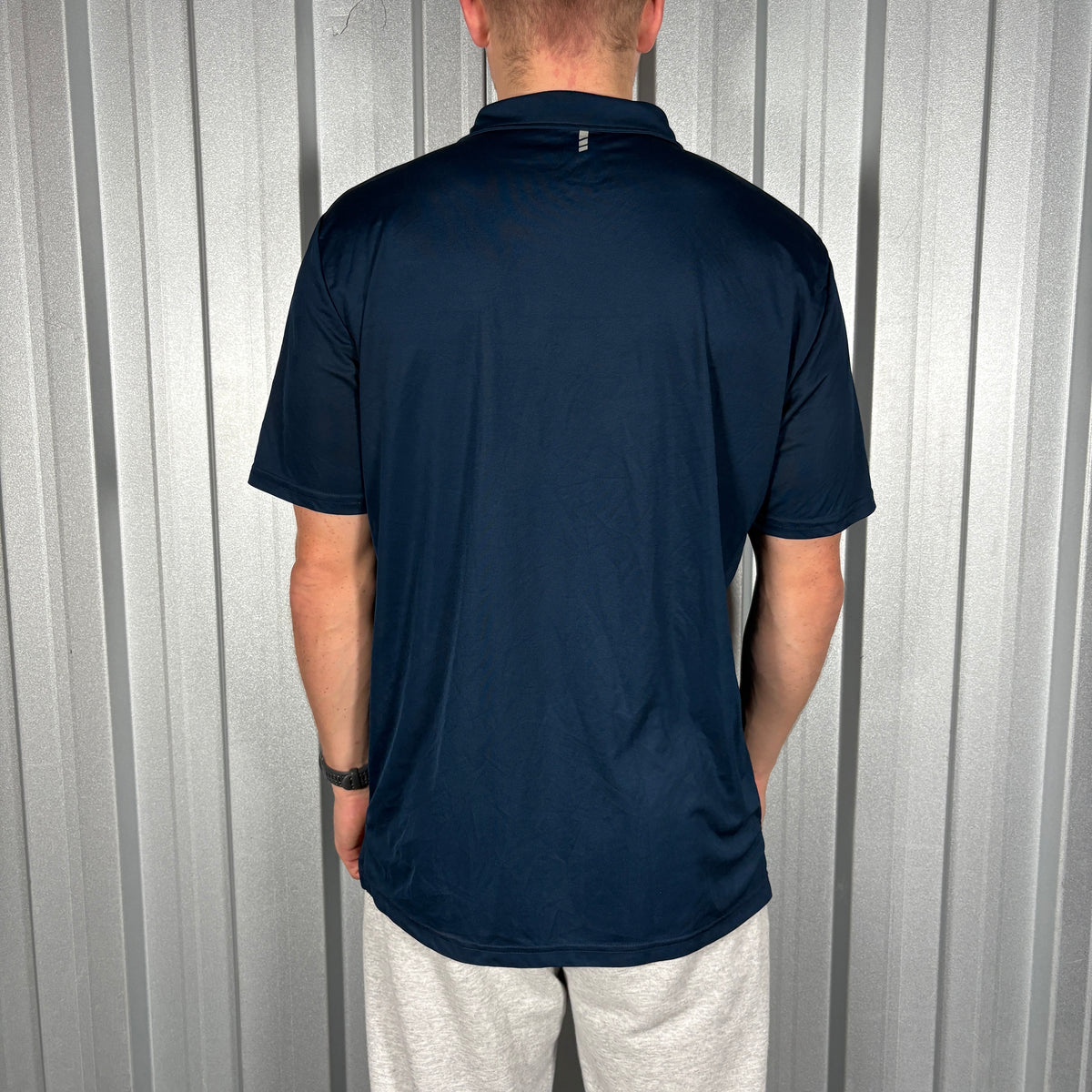 Oakley Navy Blue Polo T Shirt - L