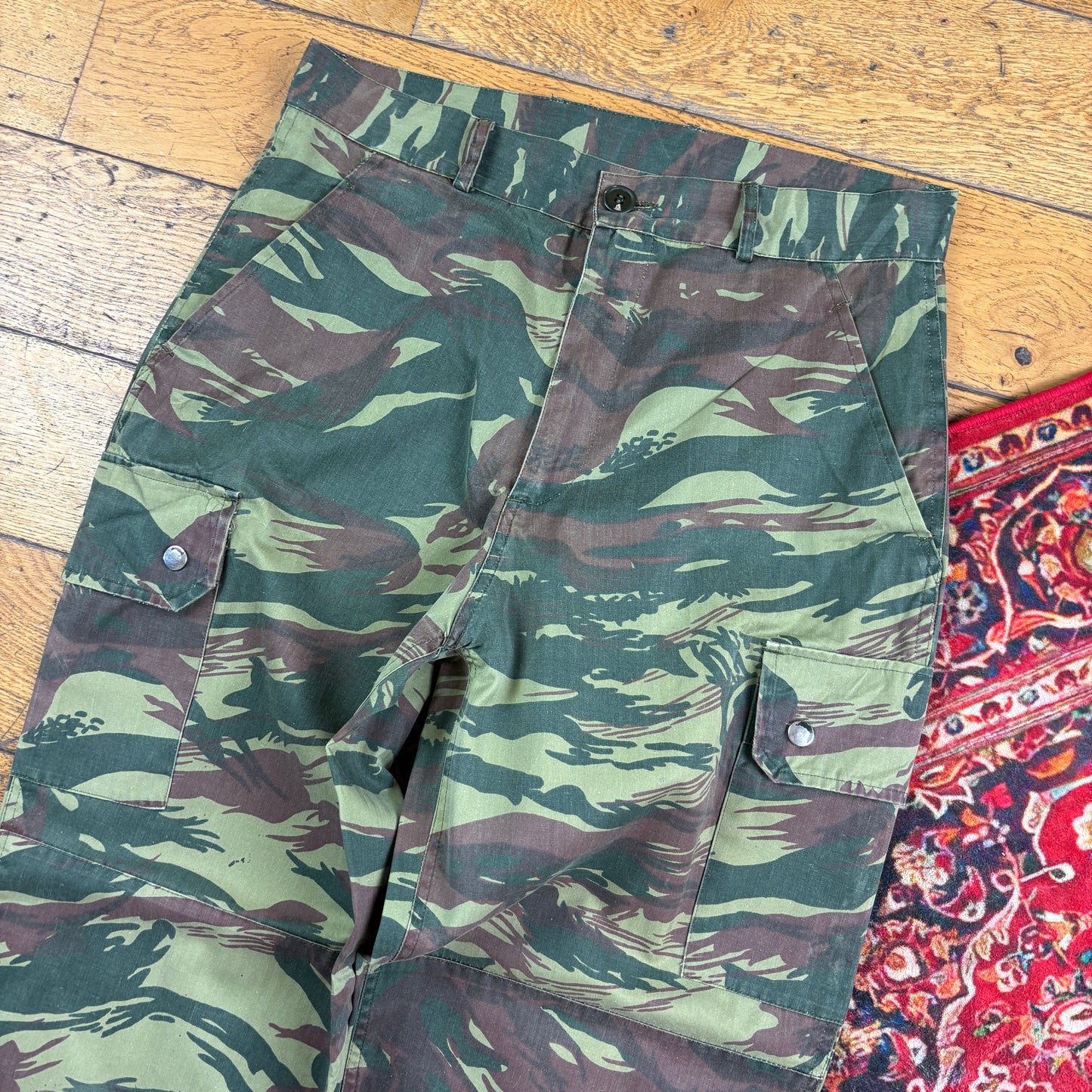 Vintage Real Tree Camo Green Hunting Workwear Trousers - 32
