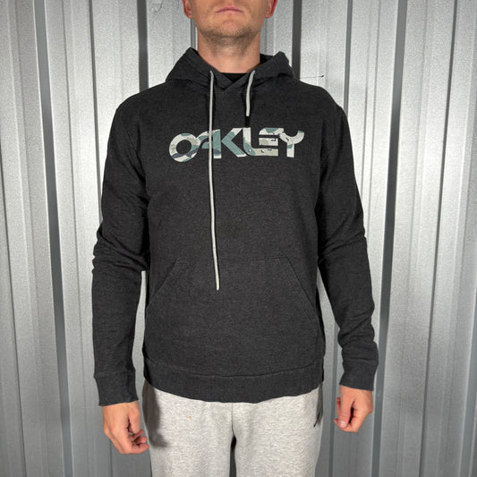 Oakley Grey Hoodie Sweatshirt - L