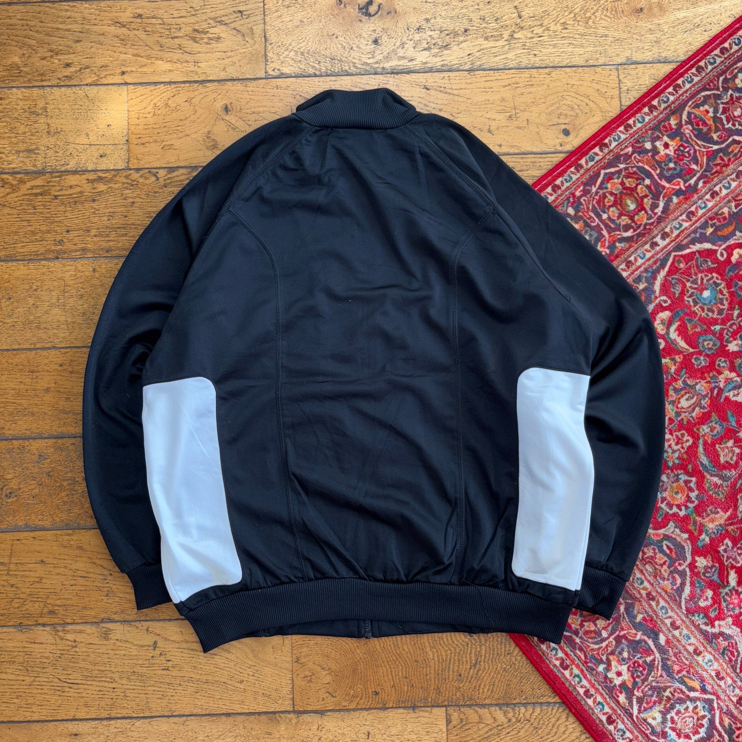 Vintage Adidas Black Tracksuit Track Jacket - 2XL