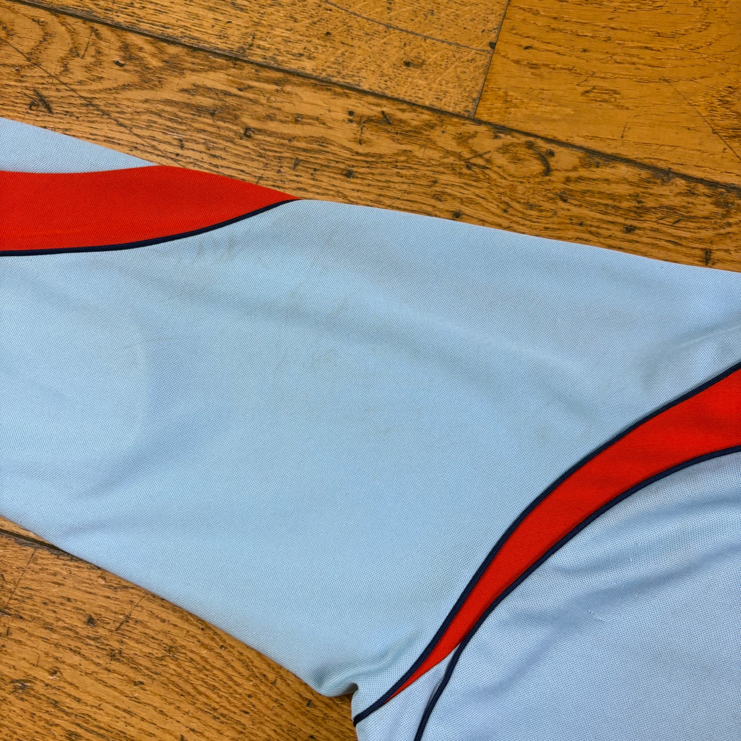 Vintage Adidas Goalkeeper Football Blue Long Sleeve T-Shirt - M