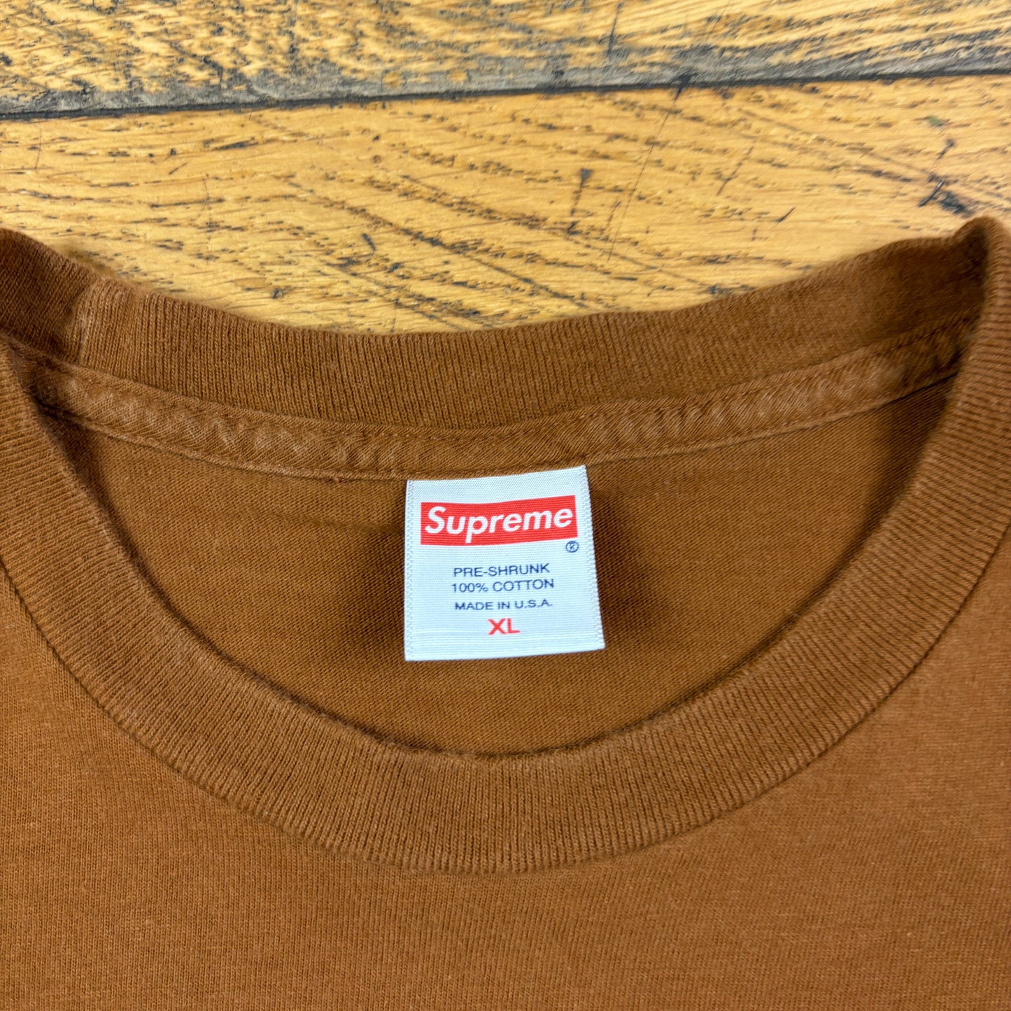 Supreme Outer Banks Brown Graphic T-Shirt - XL