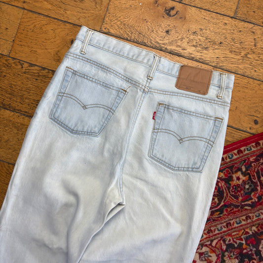 Vintage Levis 501 Straight Blue Denim Jeans - 30S