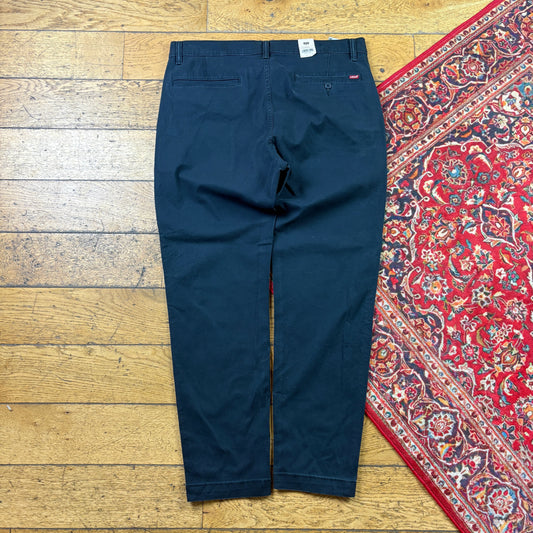 Vintage Levis Tapered Black Chinos - 38