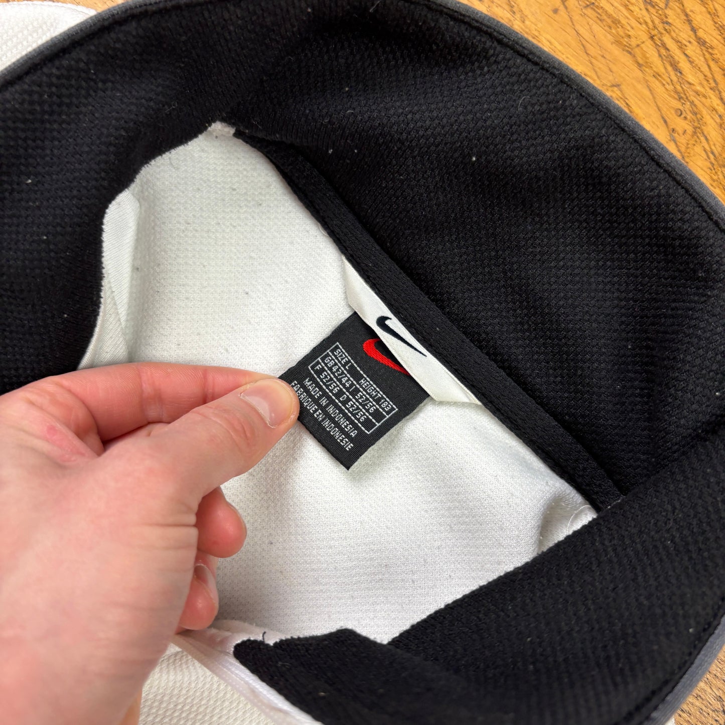 Vintage Nike White Tracksuit Track Shell Windbreaker Jacket - XL