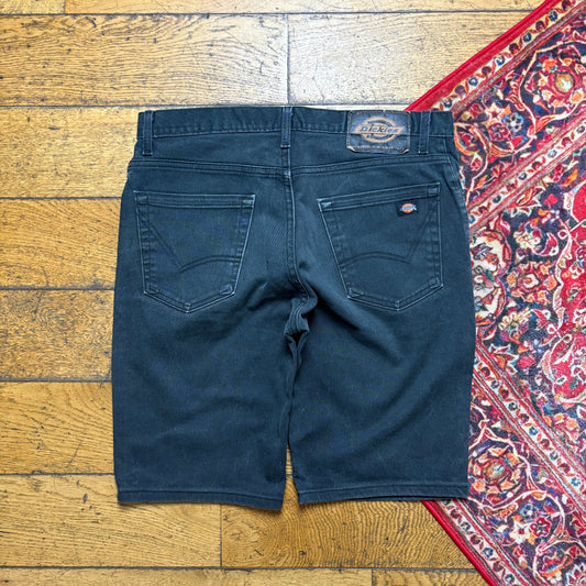 Vintage Dickies Workwear Carpenter Black Shorts - 32