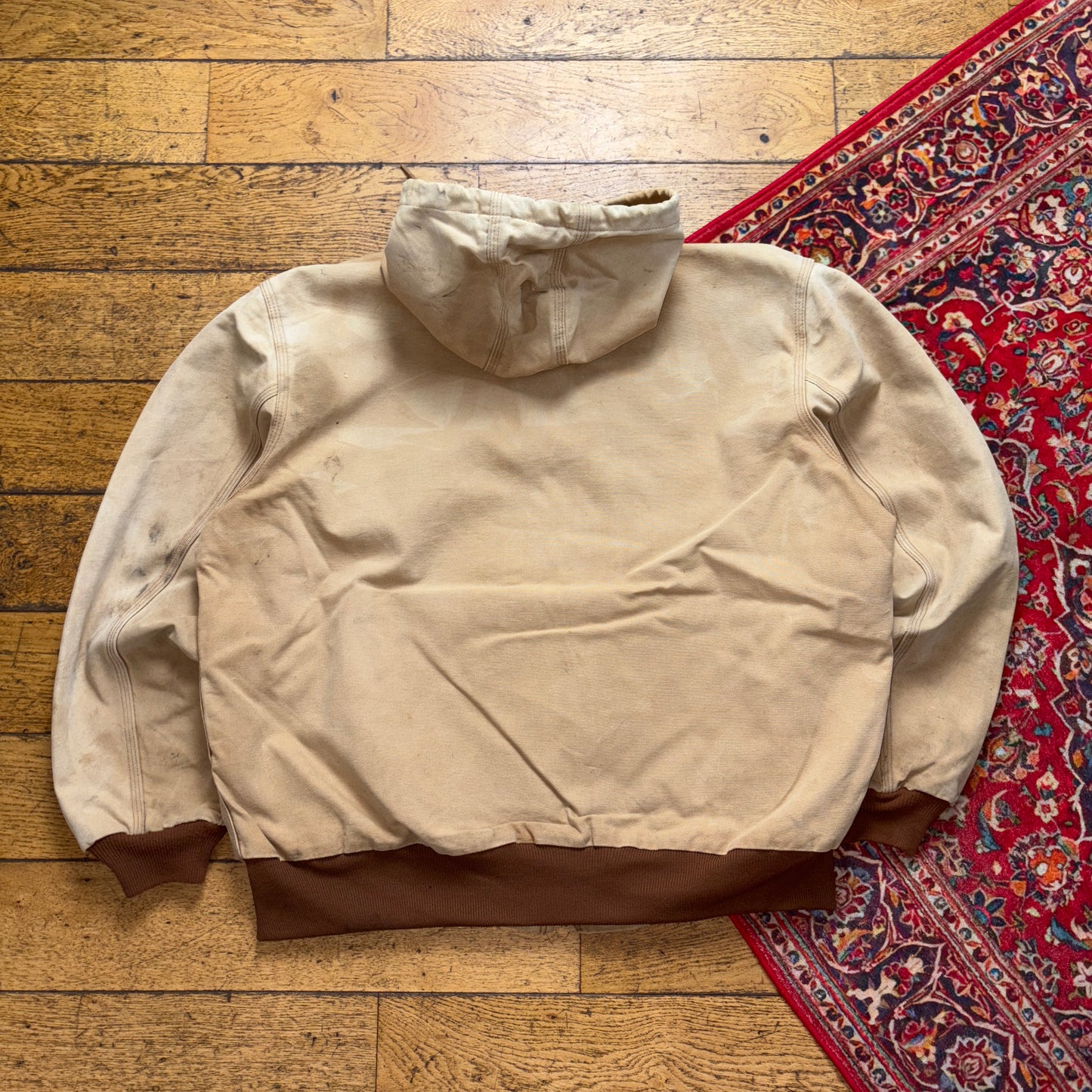 Vintage Carhartt Brown Active Workwear Jacket - XL