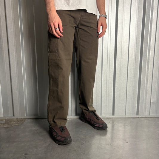 Vintage Timberland Brown Fatigue Y2K Trousers - 31R
