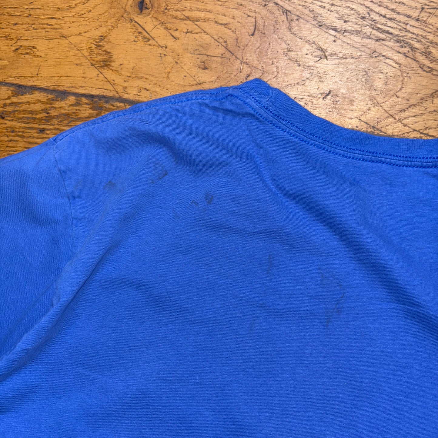 Vintage Oakley Blue Graphic T-Shirt - XL
