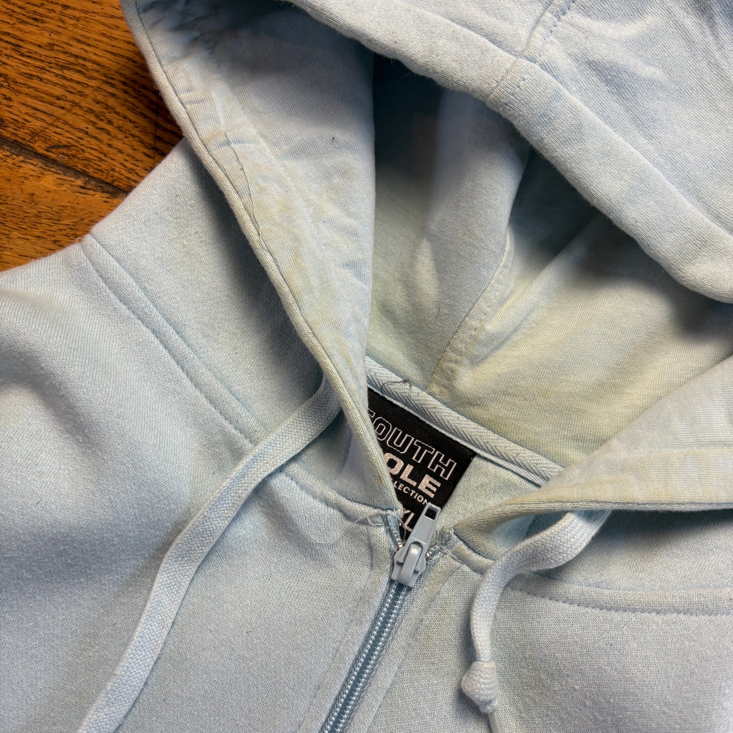 Vintage Southpole Blue Baggy Heavyweight Hip Hop Embroidered Sweatshirt - 3XL