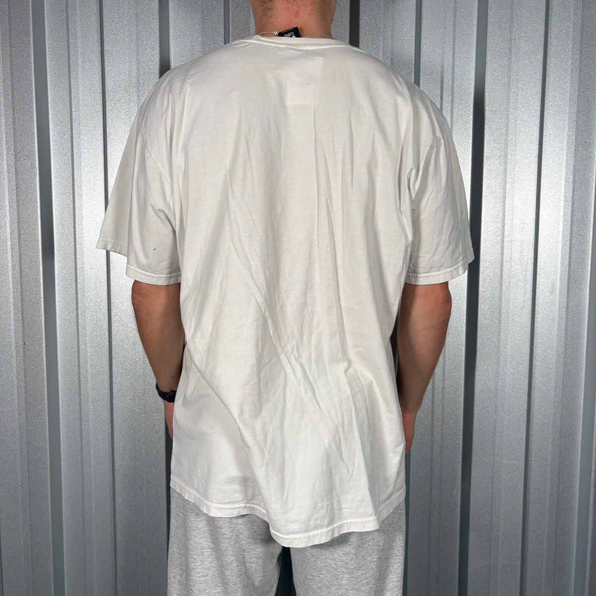 Stussy White Graphic T Shirt - XL