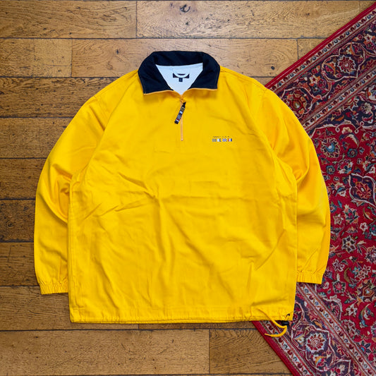 Vintage Gant Yellow Yacht Sailing Jacket Pullover - XL
