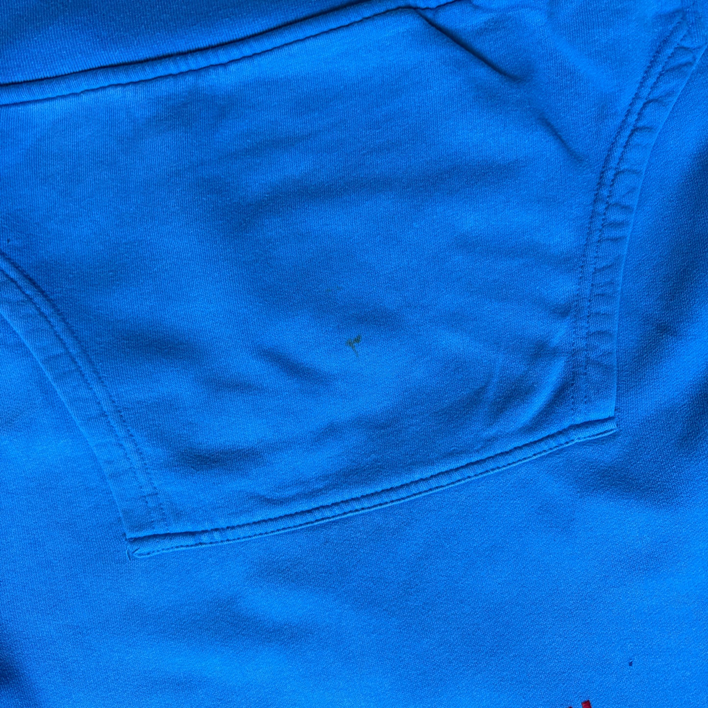 Vintage Helly Hansen Blue Hoodie Embroidered Sweatshirt - S