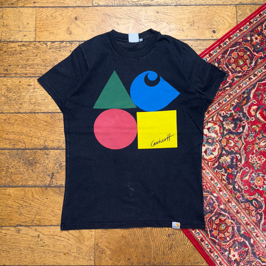 Vintage Carhartt Black Graphic T-Shirt - XS