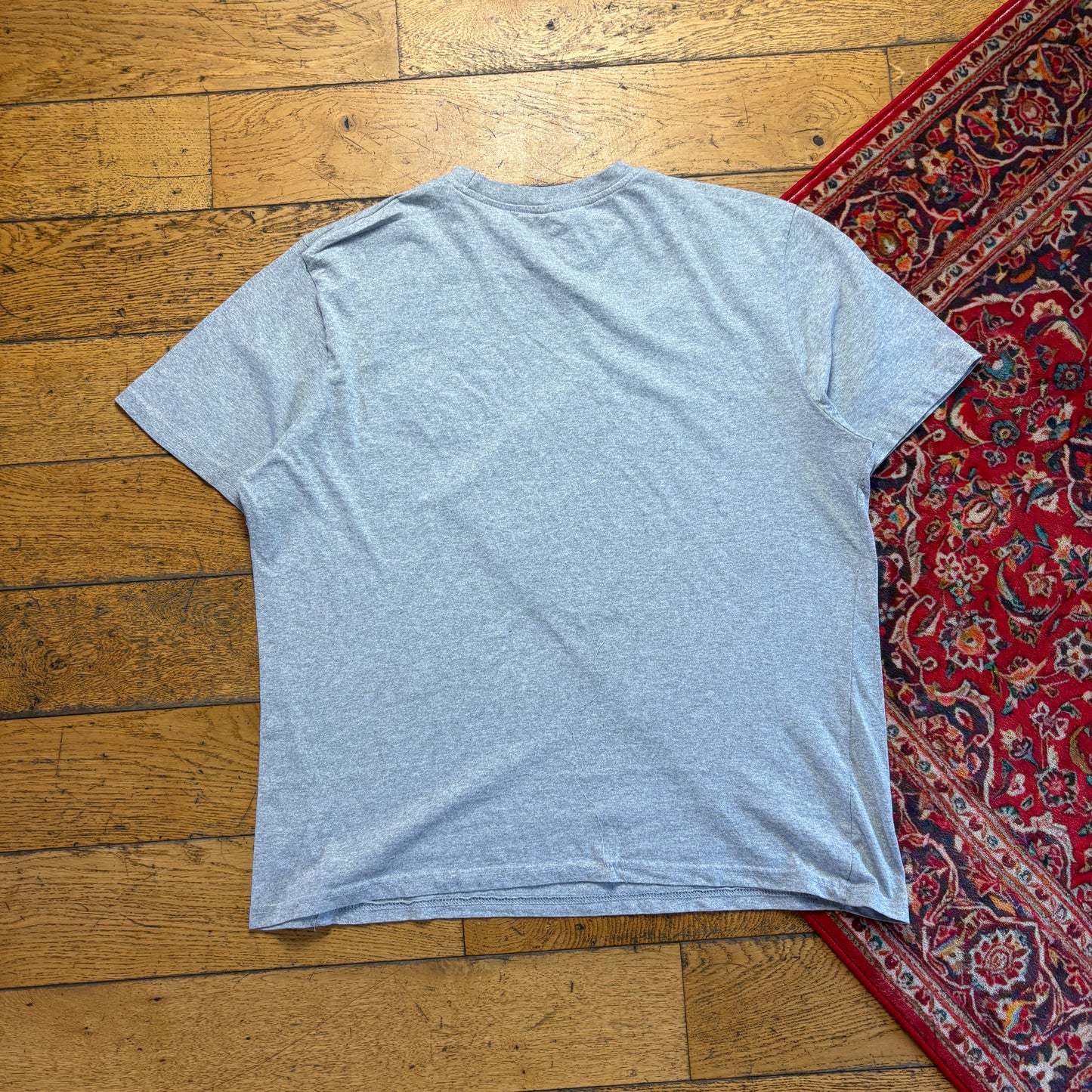 Vintage Rocawear Grey Embroidered Hip Hop Graphic T-Shirt - 2XL