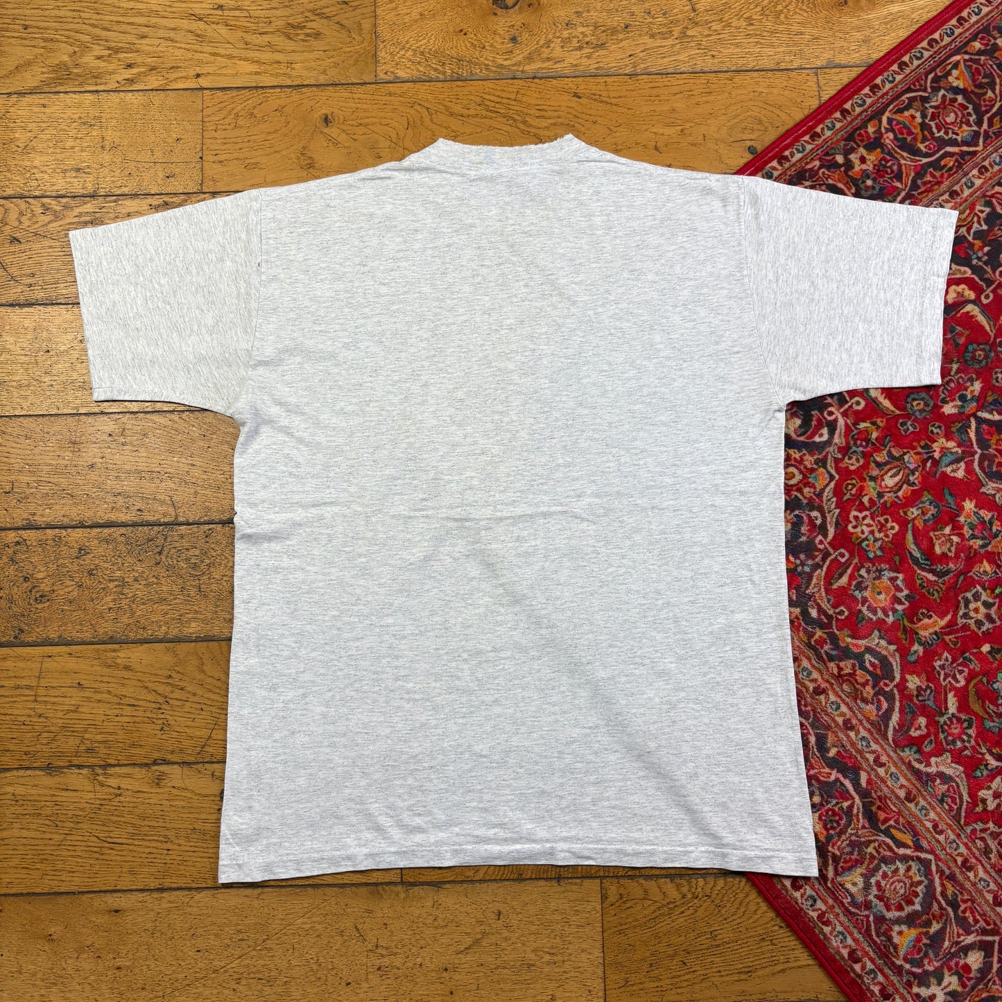 Vintage 90s Grandpa Grey Funny Single Stitch Graphic T-Shirt - XL