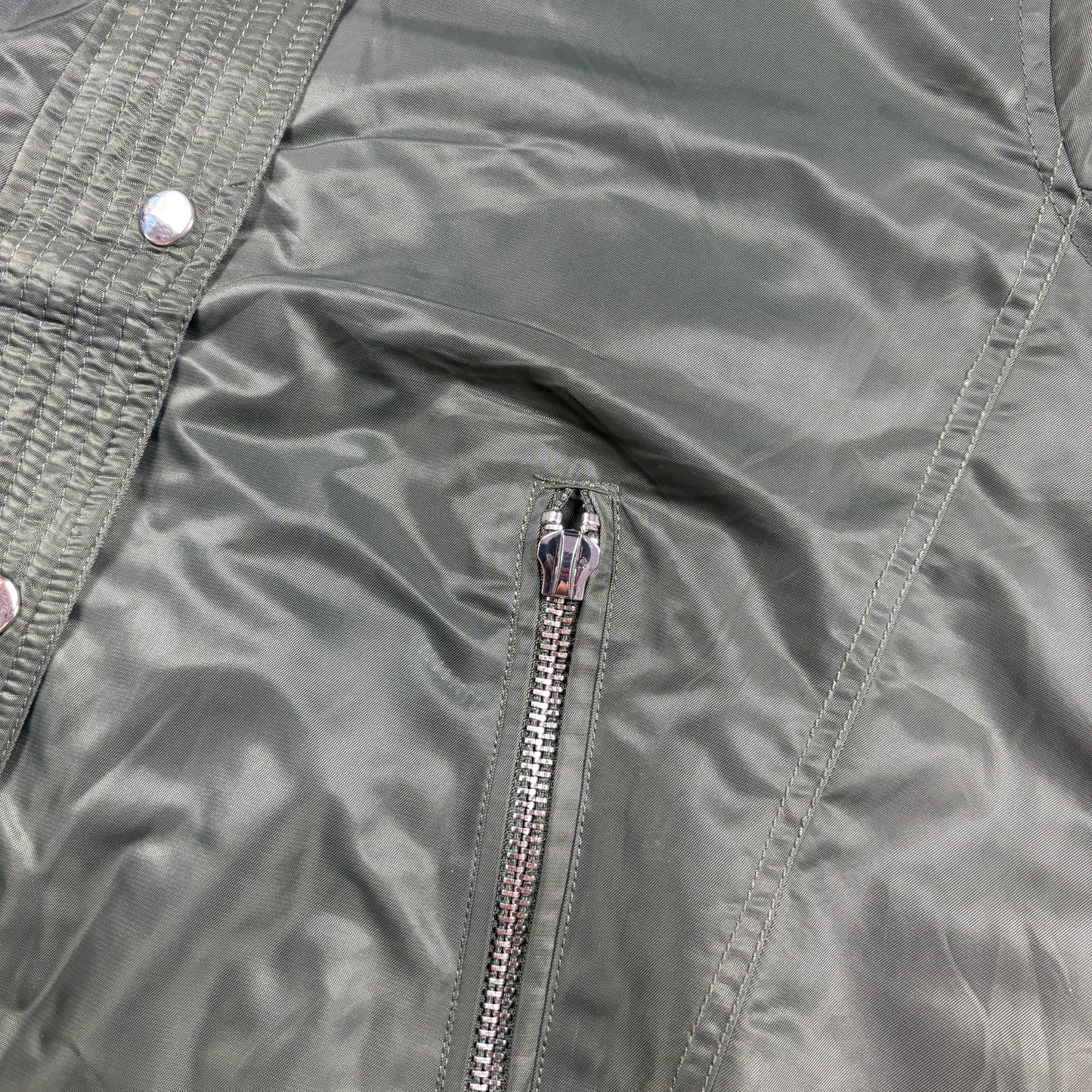 Vintage Green MA-1 Bomber Jacket - M