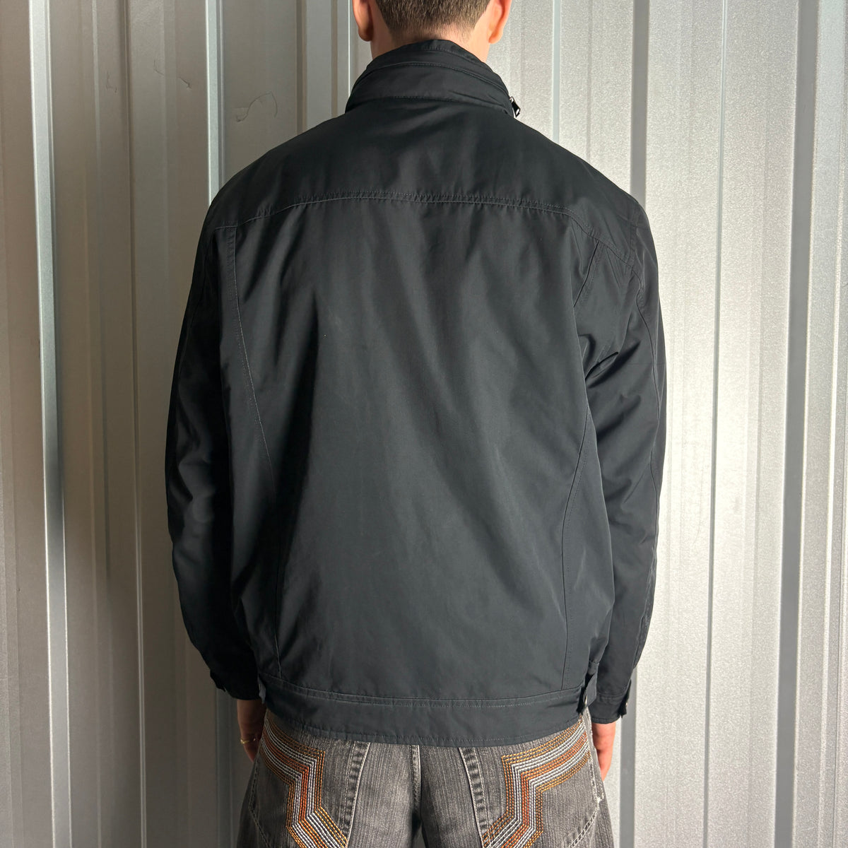 Vintage Ralph Lauren Black Fleece Lined Jacket - L