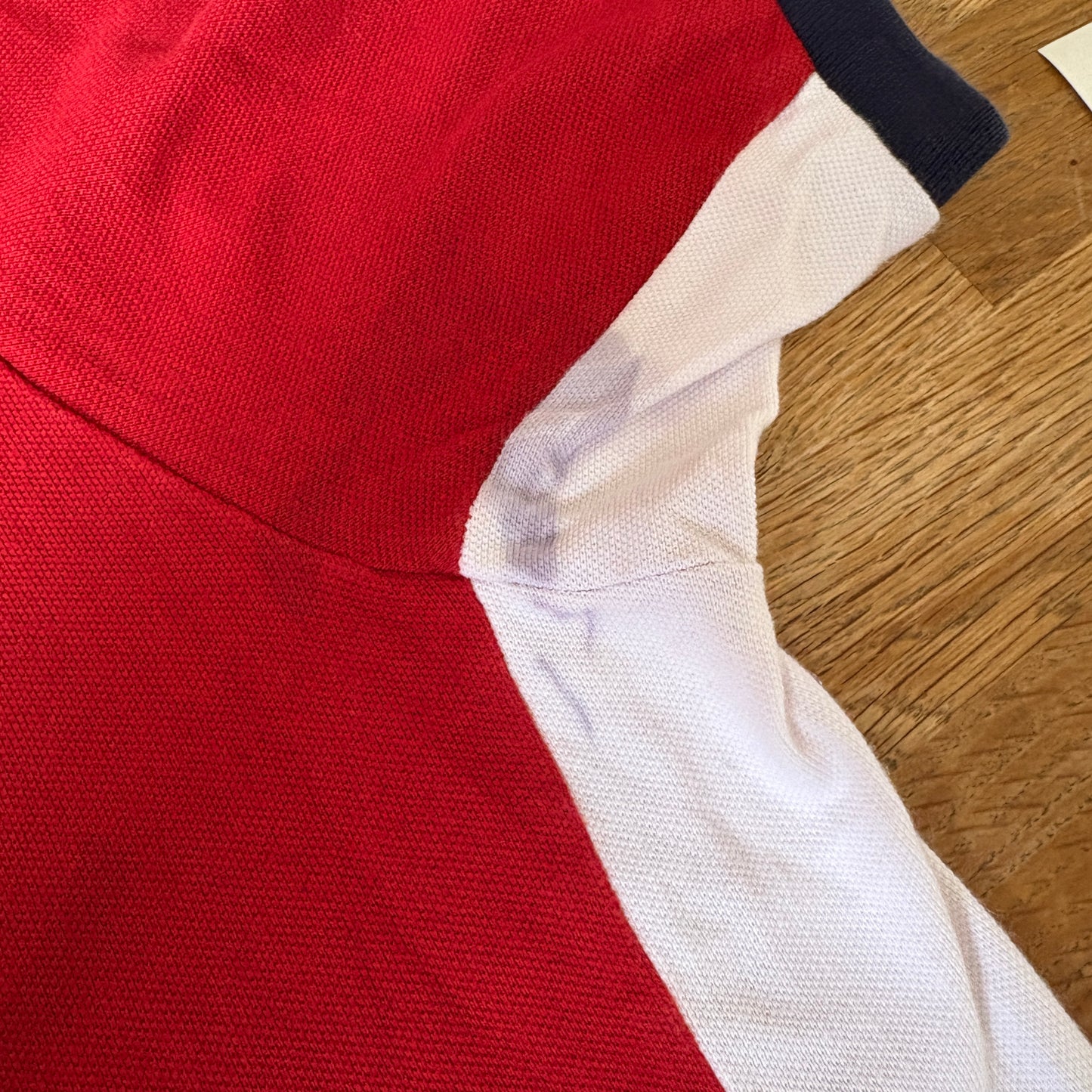 Vintage Ralph Lauren Spain Big Pony Chief Keef Red Polo Shirt - XL