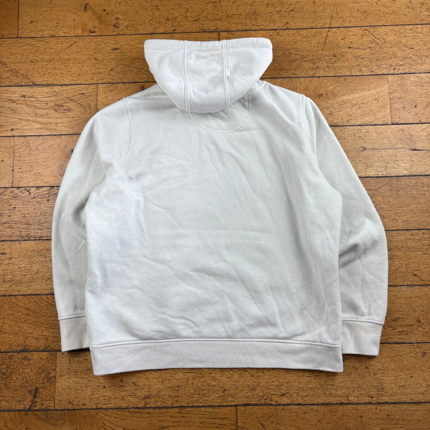 Vintage Carhartt Womens White Hoodie Sweatshirt - XL
