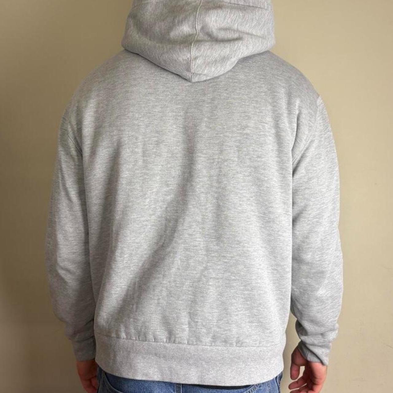 Vintage Saltrock Fleece Lined Grey Surfwear Hoodie Sweatshirt - L