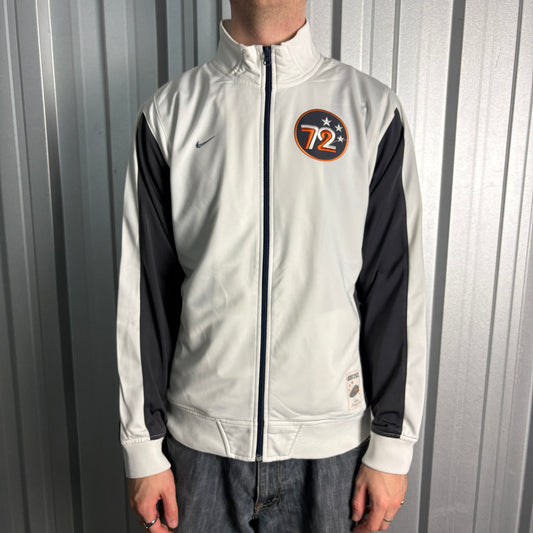 Nike Cortez Y2K White Grey Track Jacket - L