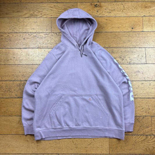 Vintage Dickies Purple Embroidered Hoodie Sweatshirt - XXL