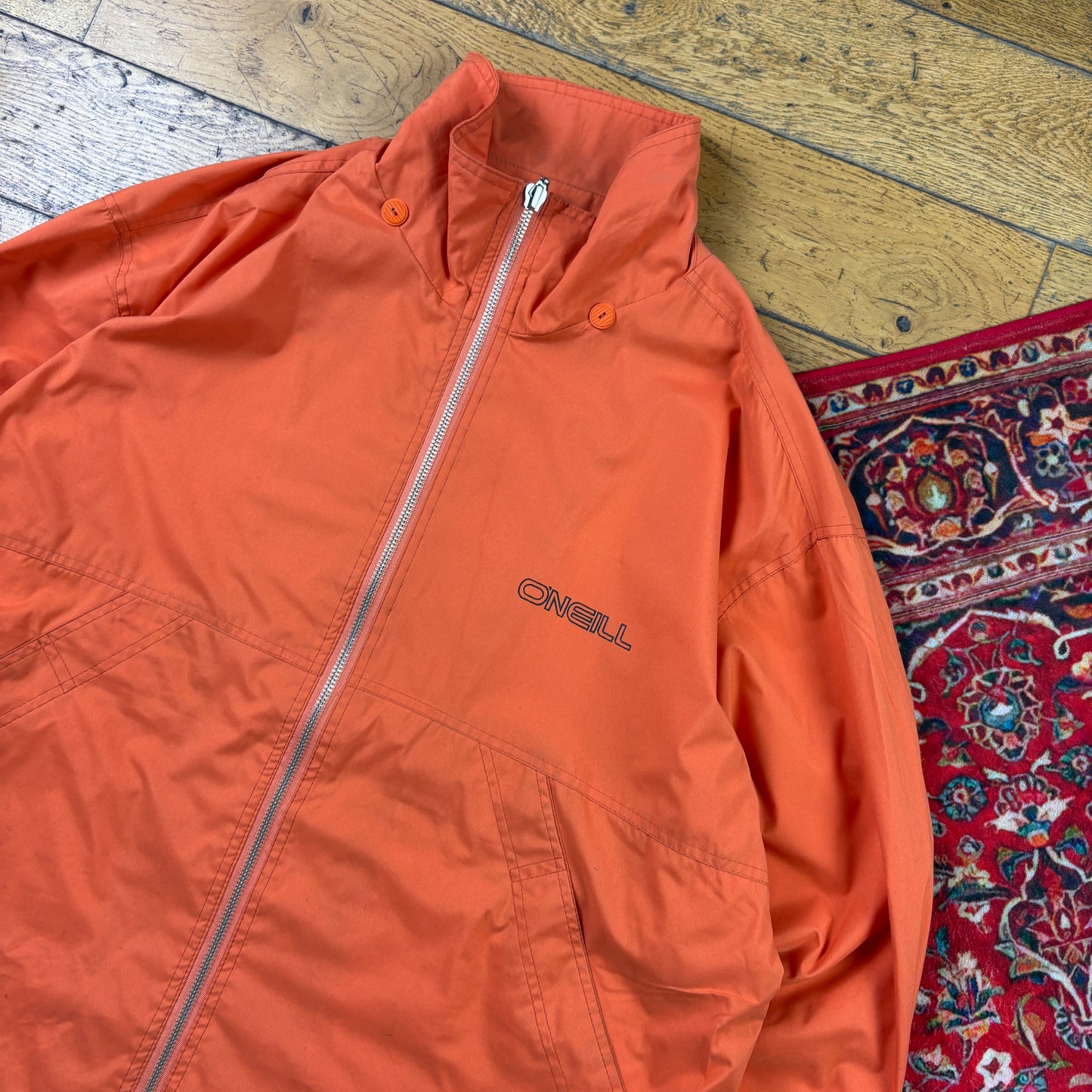 Vintage Oneill Orange Surfwear Parka Jacket - L