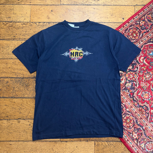 Vintage Hard Rock Cafe Navy Graphic T-Shirt - S