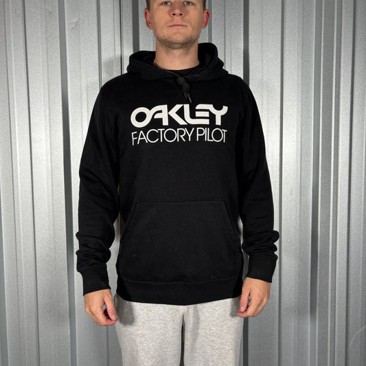 Oakley Black Sweatshirt Hoodie - M