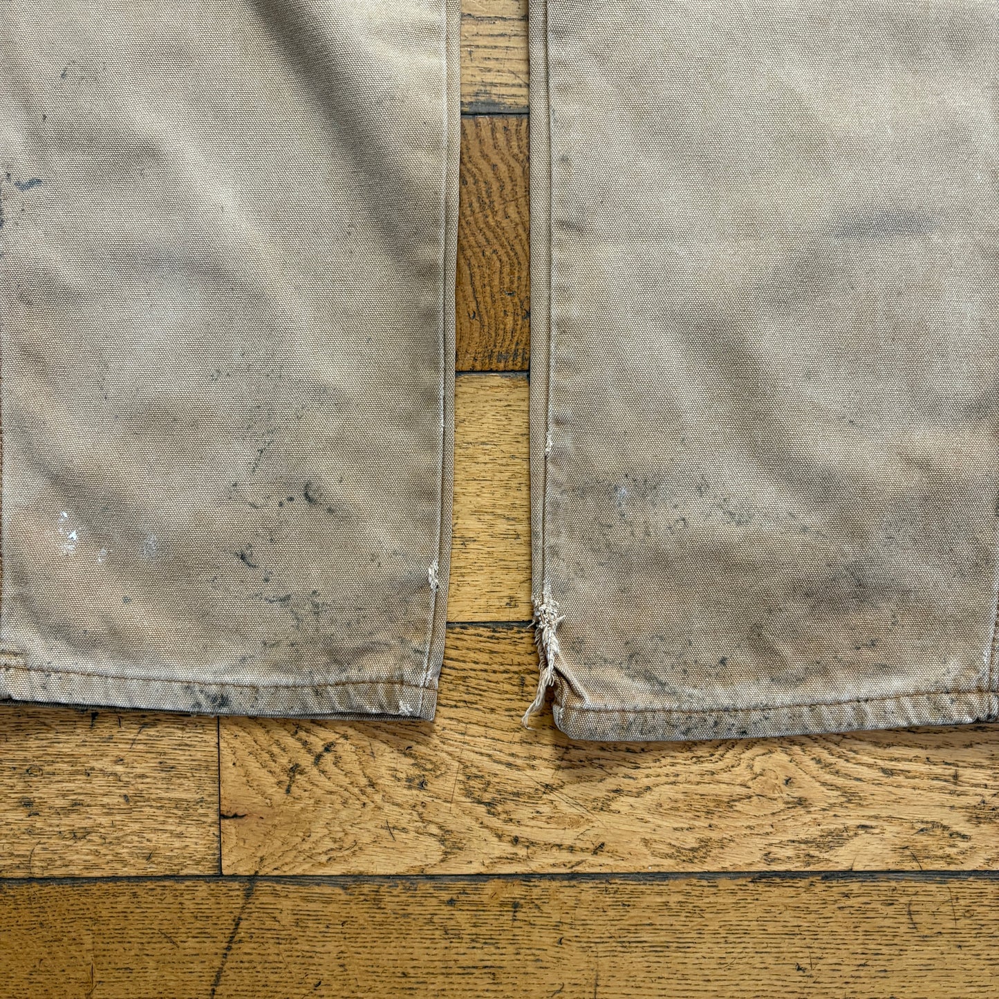 Vintage Dickies Workwear Carpenter Baggy Brown Trousers - 38R