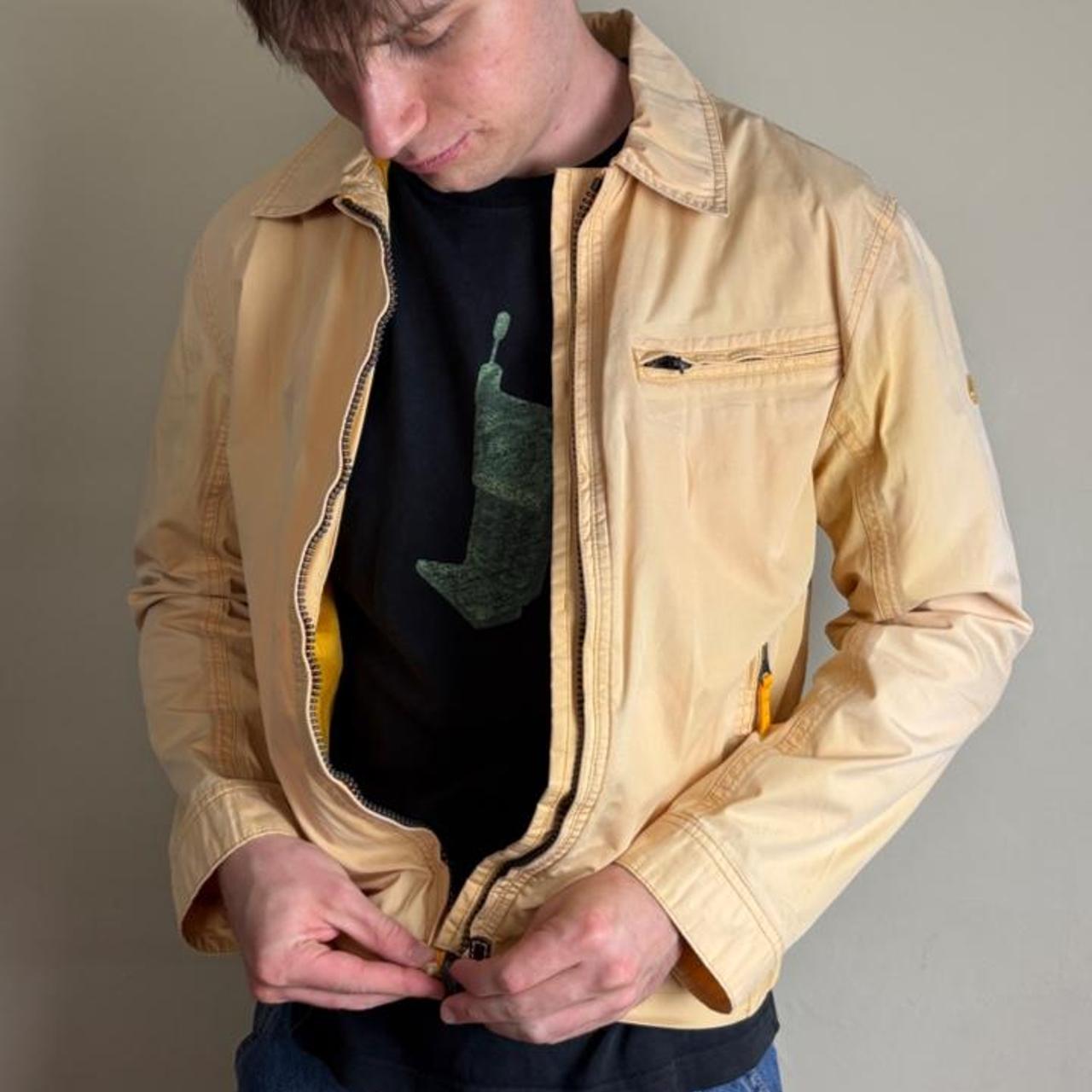 Vintage Timberland Cream Workwear Harrington Jacket - S
