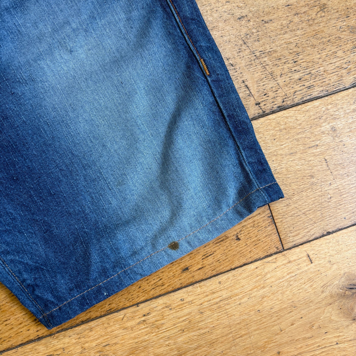 Vintage True Religion Blue baggy Embroidered Y2K Shorts Jorts - 36