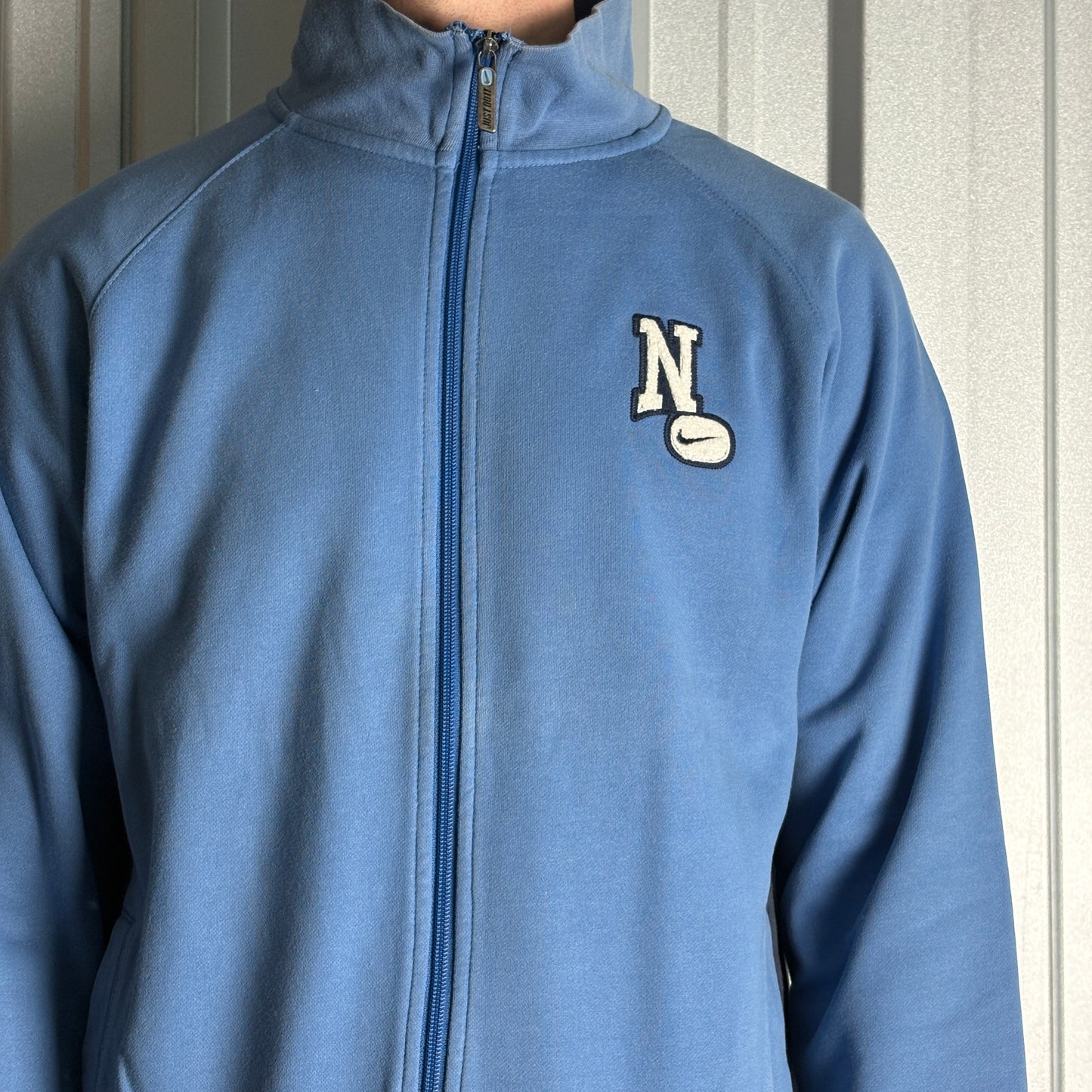 Vintage Nike Blue 00s Y2K Womens Tracksuit Track Jacket - XL