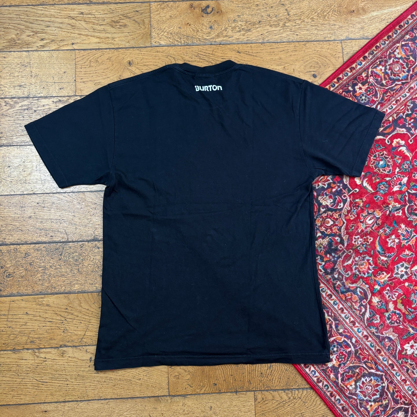 Vintage Burton Black Snowboard Skate Graphic T-Shirt - M