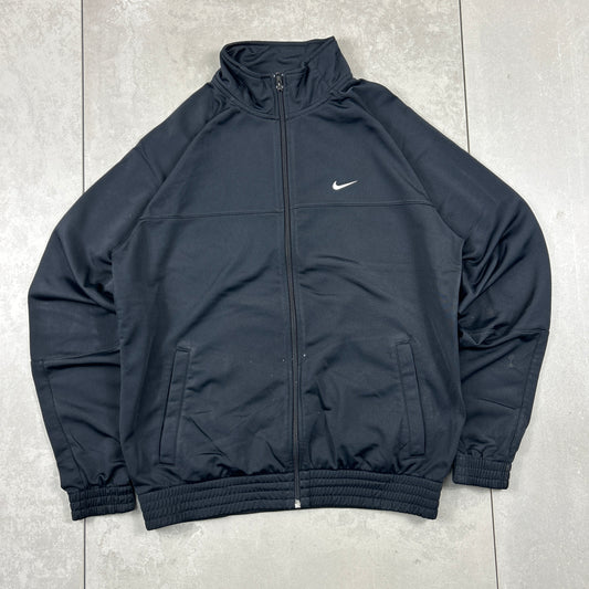 Vintage Nike Tracksuit Track Shell Black Jacket - M