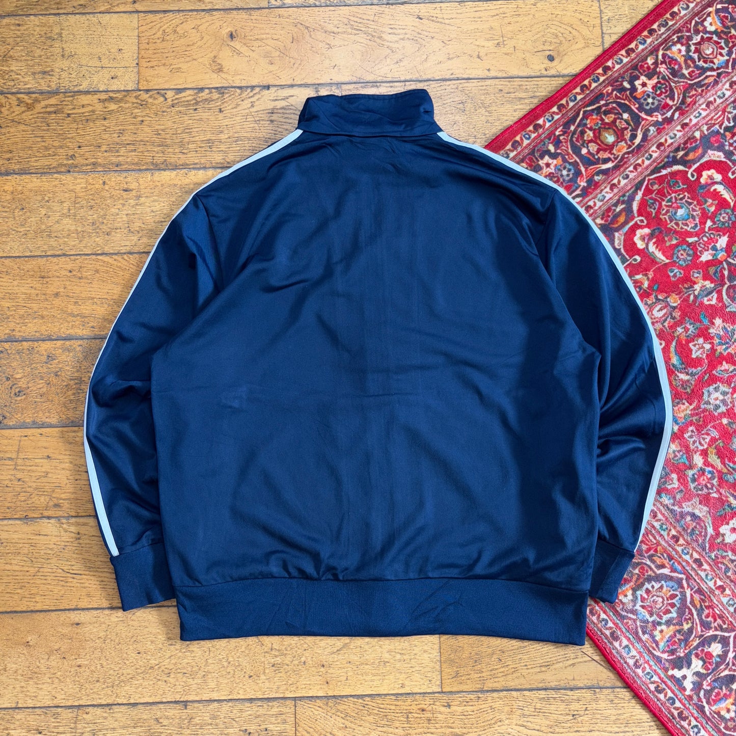 Vintage Adidas Navy Tracksuit Track Shell Windbreaker Jacket - XL