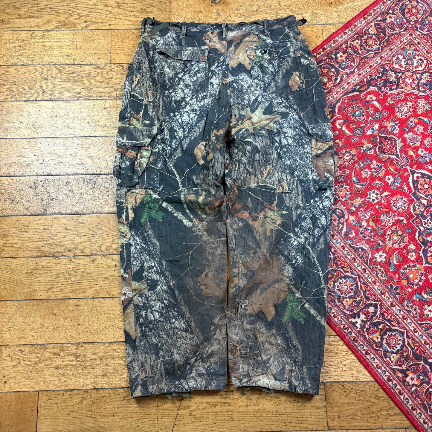 Vintage Real Tree Camo Green Hunting Workwear Trousers - 42