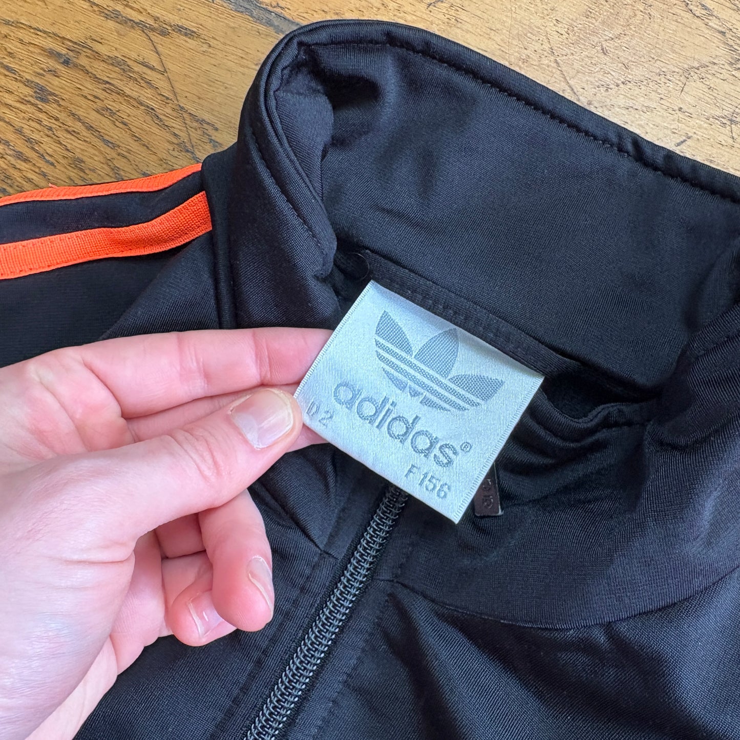 Vintage 90s Adidas Black Tracksuit Track Shell Windbreaker Jacket - XS