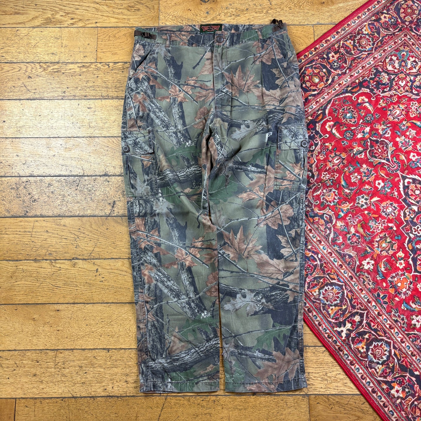 Vintage Real Tree Camo Green Hunting Workwear Trousers - 40