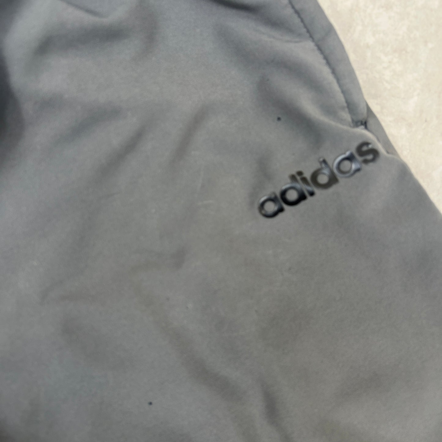 Vintage Adidas Grey Baggy Tracksuit Sweatpants Track Pants Bottoms - XS