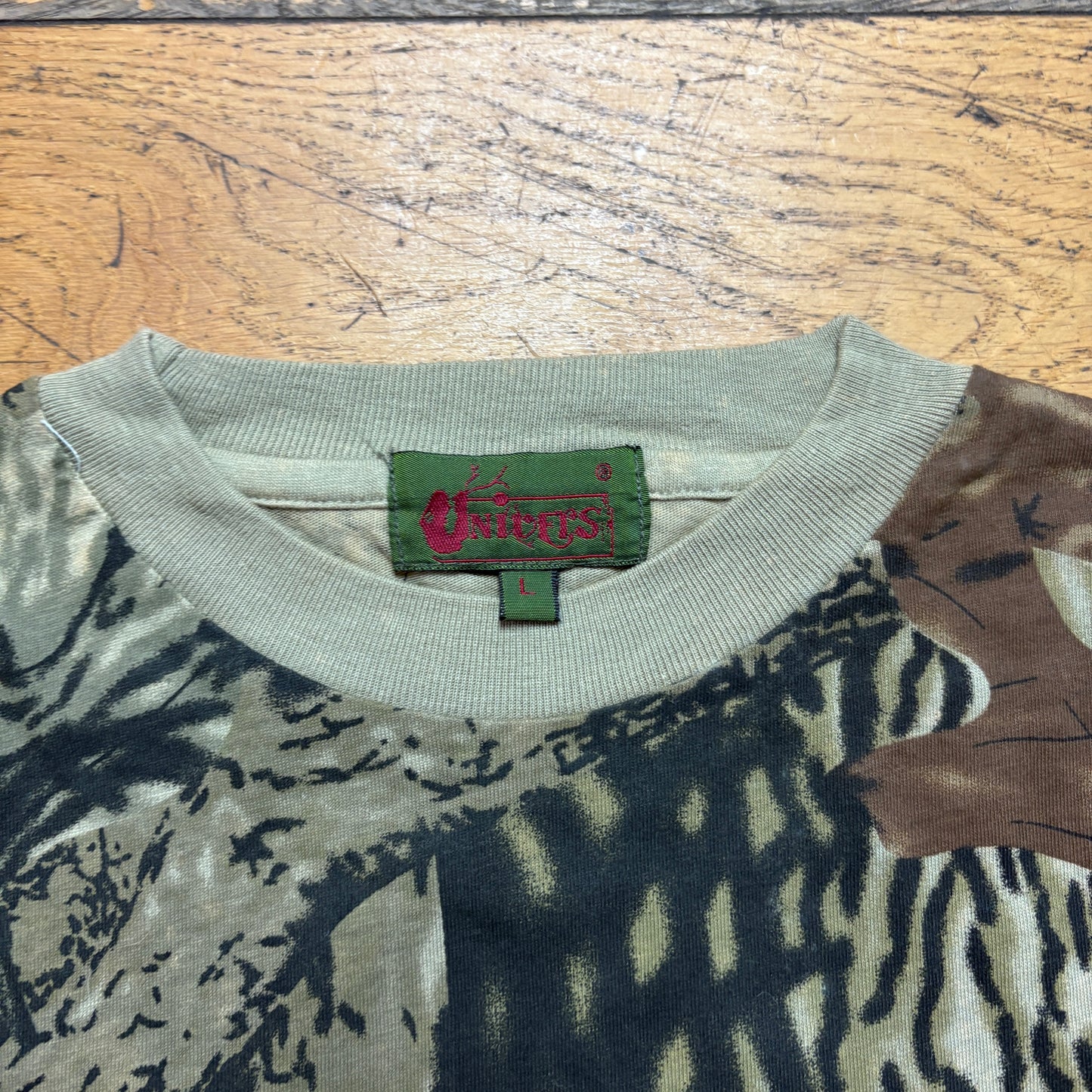 Vintage Realtree Camo Green T-Shirt - M