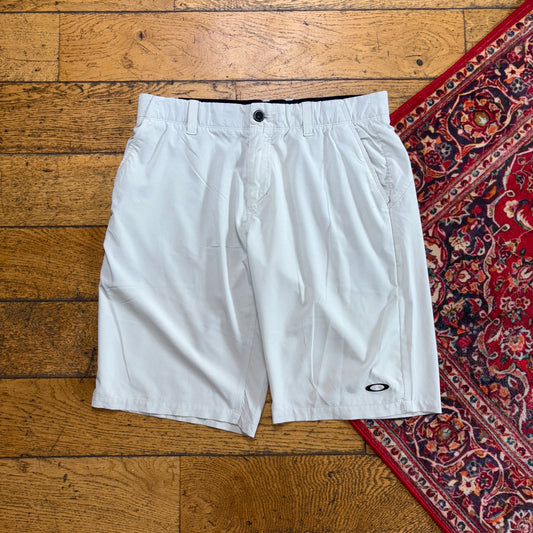 Vintage Oakley Cream Hiking Gorpcore Shorts - 34