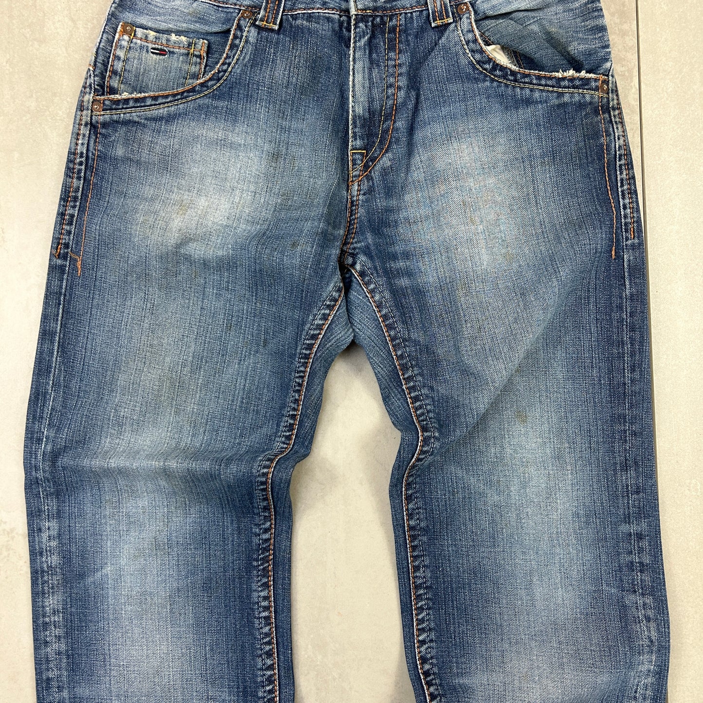 Vintage Tommy Hilfiger Blue Straight Jeans - 32