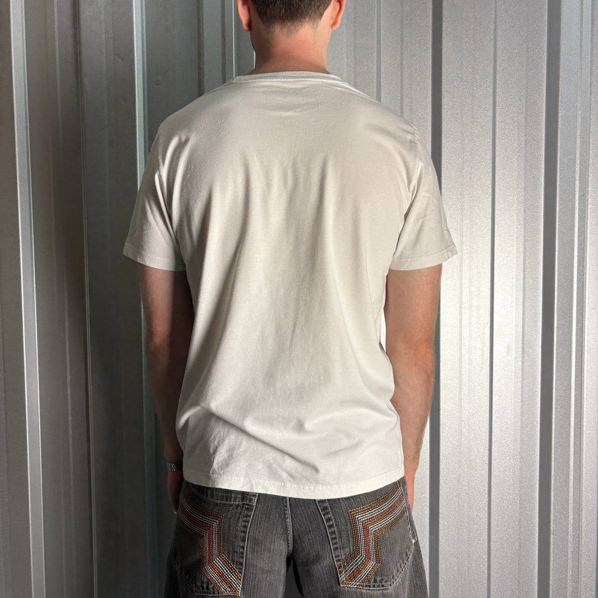 Vintage Carhartt White Graphic T-Shirt - M