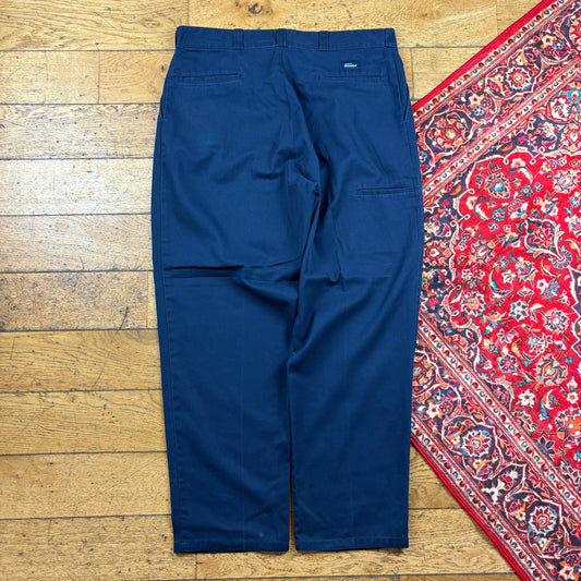 Vintage Dickies 874 Navy Skate Trousers - 40