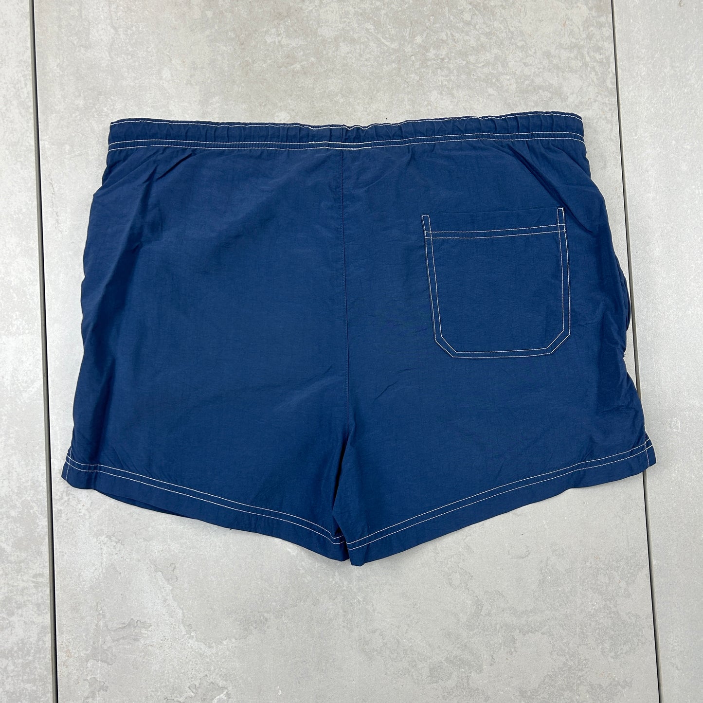 Vintage Champion Navy Shorts Swimming Trunks - 38