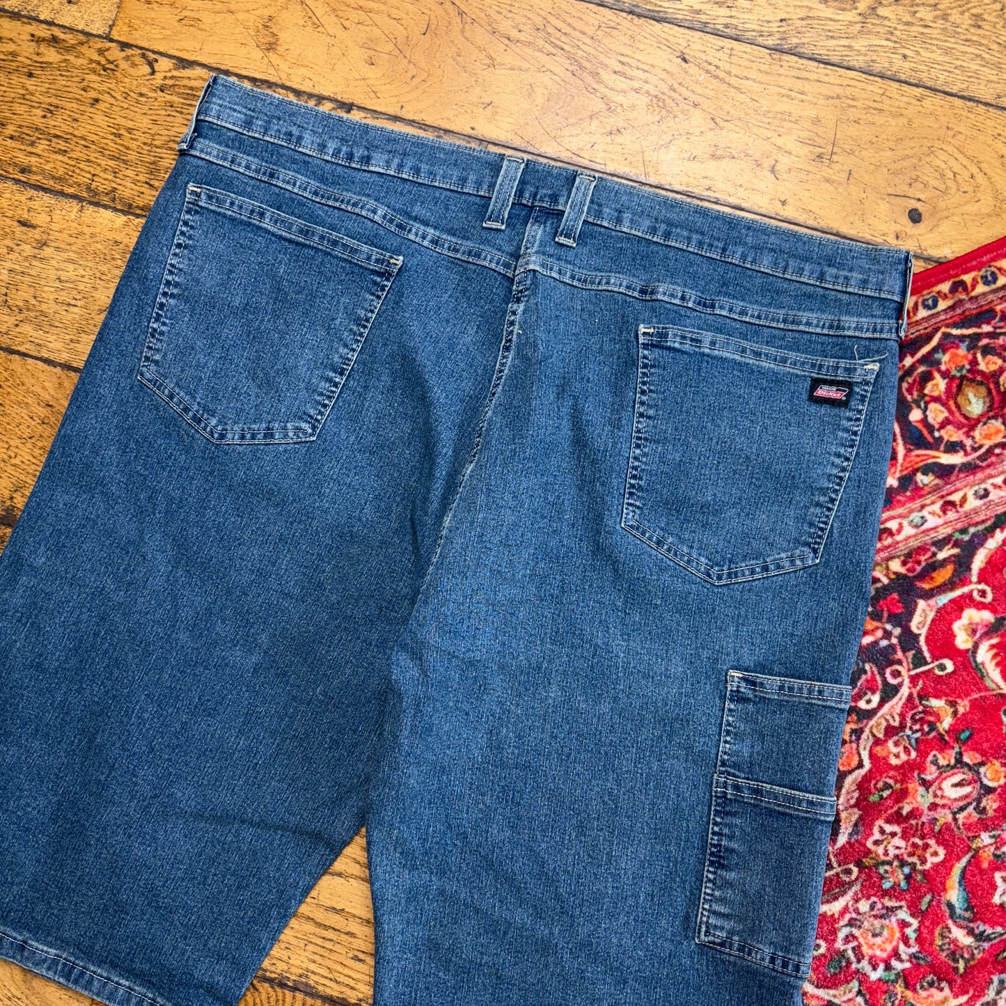 Vintage Dickies Blue Workwear Carpenter Shorts - 42